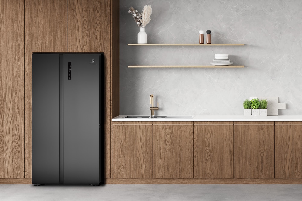 Side by side refrigerators