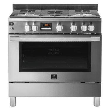 90cm UltimateTaste 700 freestanding cooker with gas hob and 127L gas oven