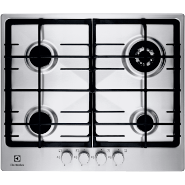 60cm built-in gas hob with 4 burners &amp; auto ignition