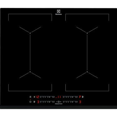 60cm UltimateTaste 500 built-in induction hob with 4 cooking zones