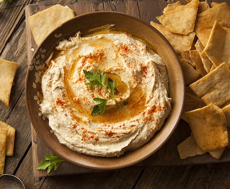 Hummus and Pita Bread recipe